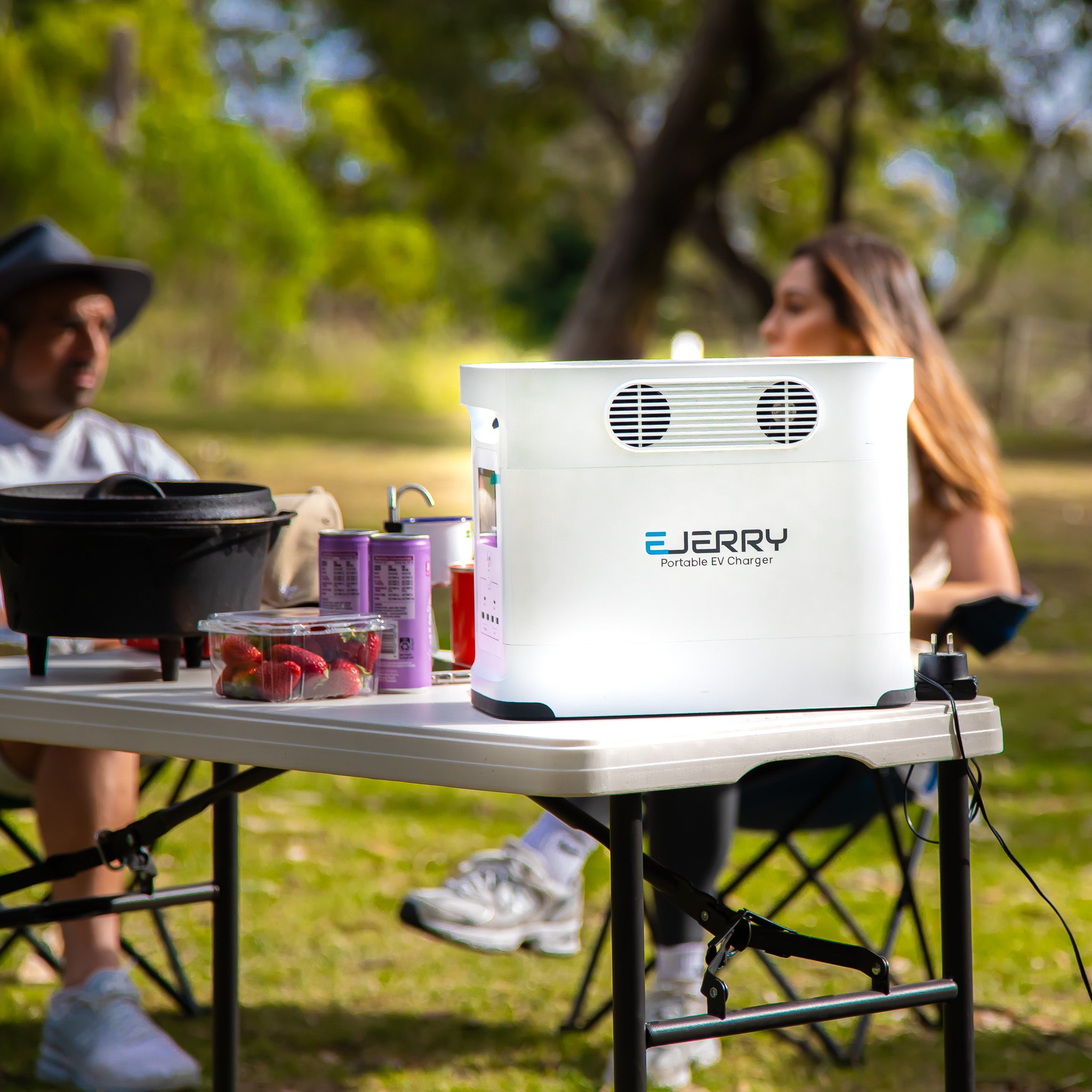 EJERRY - Portable EV Charger with Type 2 EV Charging Gun