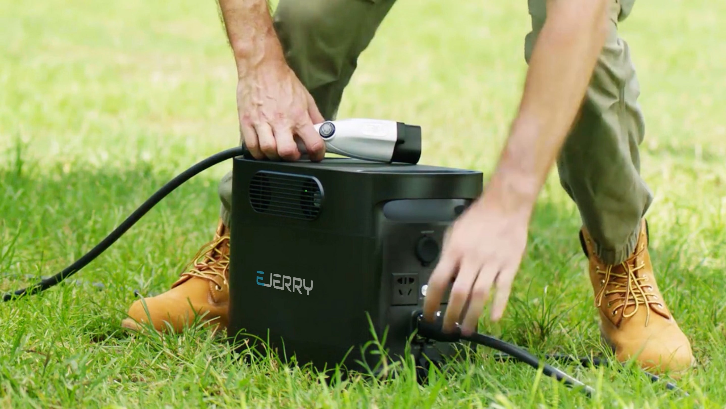 EJERRY - Portable EV Charger with Type 2 EV Charging Gun